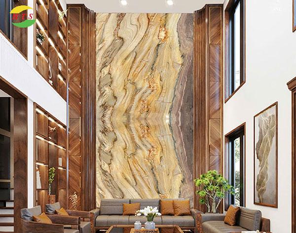 tranh đá thạch anh thông tầng đẹp